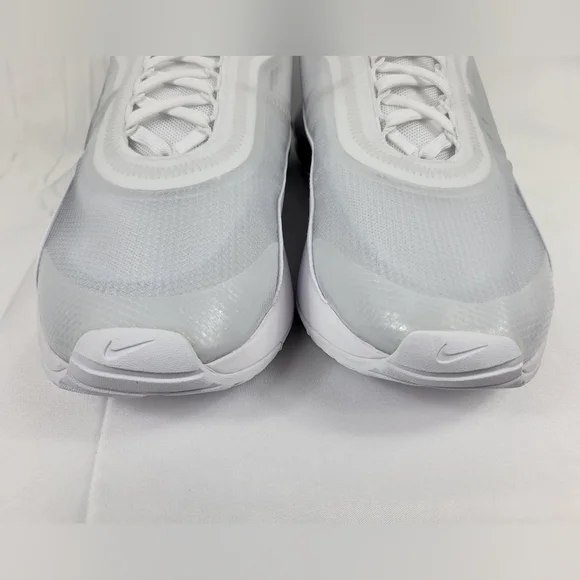 Nike Air Max 2090 Triple White Athletic Shoes Sneakers Mens Size 10.5 BV9977-100 - Picture 8 of 12